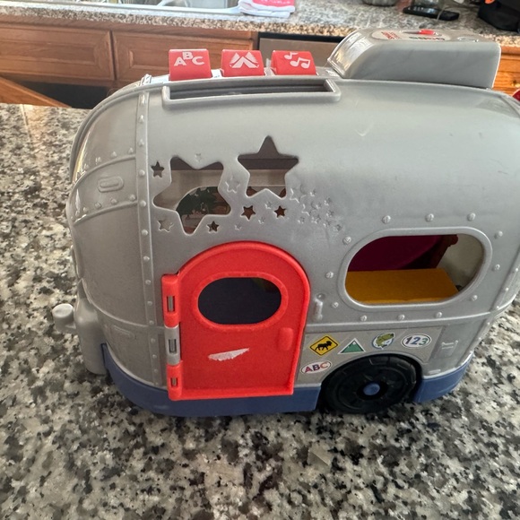 Fisher-Price Other - Fisher price little people Interactive Gray and Red Toy Camper